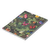 vlinderkamouflage notitieblok (Linkerzijde)