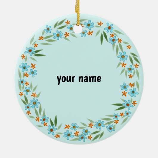 Vlinderkat Ornament (Achterkant)
