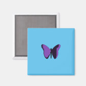 vlinderkoelkastmagneet magneet (Voorkant / Achterkant)