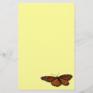 Vlinderkoning Vlinder Mooie Natuurfotografie Briefpapier
