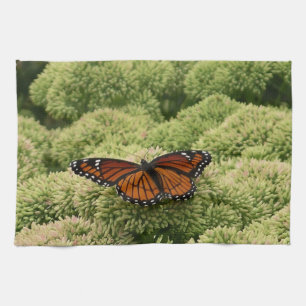 Vlinderkoning Vlinder Mooie Natuurfotografie Theedoek