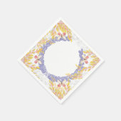 Vlinderkrans Papieren servetten (Hoek)