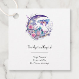 Vlinderkristallen Halve maanbloemen Spiritueel Bedankjes Labels