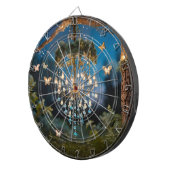 Vlinderkroonluchter in Magisch Woud Dartbord (Voorkant Rechts)