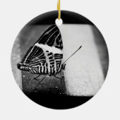 vlinderkruising keramisch ornament (Achterkant)