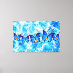 Vlinderkunst 37 Ingepakte Canvas Afdruk