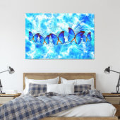 Vlinderkunst 37 Ingepakte Canvas Afdruk (Insitu (Slaapkamer))