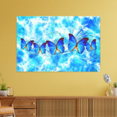 Vlinderkunst 37 Ingepakte Canvas Afdruk (Insitu (Woonkamer))