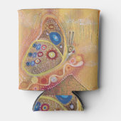 Vlinderkunst Aangepaste Koelbox schilderen Blikjeskoeler (Voorkant)