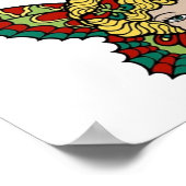  vlinderkunst Tattoo Poster (Hoek)