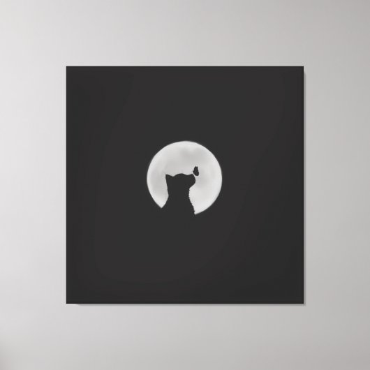 Vlinderkusjes canvas afdruk (Voorkant)