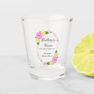 Vlinderkusjes Voor De Toekomstige Bruid Bruiloft Shot Glas