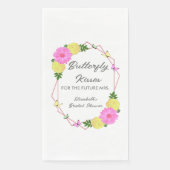 Vlinderkusjes voor de toekomstige bruid op haar br servet (Voorkant)