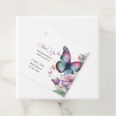 Vlinderkussen & Baby wensen Bedankjes Labels (In situ)