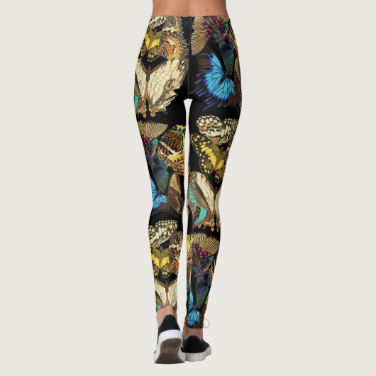  vlinderLeggings -  Leggings (Achterkant)