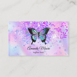 vlinderleven schoonheidssalon nagelsalon make - up visitekaartje