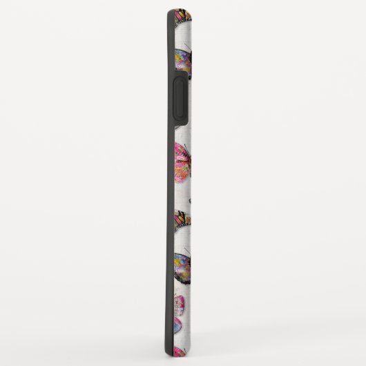 Vlinderliefde Case-Mate iPhone Case (Achterkant/rechts)