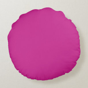 vlinderliefde Hart en Vlinder Magenta 1 Rond Kussen