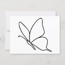 Vlinderlijn Kunst – Insect Illustratie