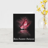 Vlinderlint hersenaneurysma bewustzijn kaart (Gele Bloem)