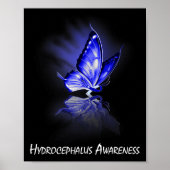 Vlinderlint Hydrocefalus Awareness Poster (Voorkant)