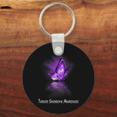 Vlinderlint Turner-syndroom Sleutelhanger (Voorkant)