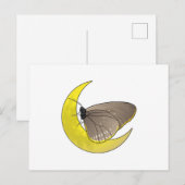 Vlindermaan Briefkaart (Voorkant / Achterkant)