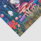 Vlindermagie, Ethetisch bos, Tissuepapier (Detail)