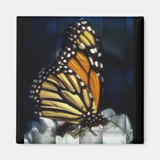 vlindermagneet magneet (Voorkant)