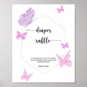 Vlindermandje loterij poster (Voorkant)