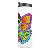 vlindermeisje Vrouwen Tanktop Thermosbeker (Geroteerd rechts)