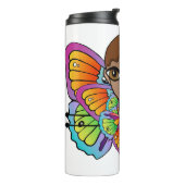 vlindermeisje Vrouwen Tanktop Thermosbeker (Gedraaid links)