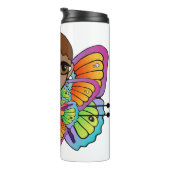vlindermeisje Vrouwen Tanktop Thermosbeker (Geroteerd rechts)