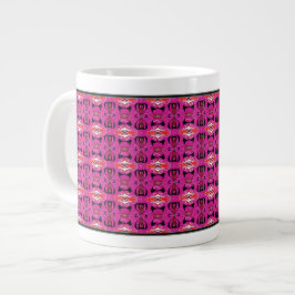 Vlindermin | Abstracte Vlinder Rand Grote Koffiekop