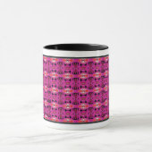 Vlindermin | Abstracte Vlinder Rand Mok (Midden)