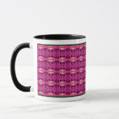 Vlindermin | Abstracte Vlinder Rand Mok (Links)