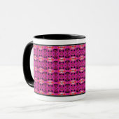 Vlindermin | Abstracte Vlinder Rand Mok (Voorkant links)