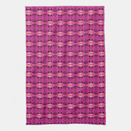 Vlindermin | Abstracte Vlinder Theedoek