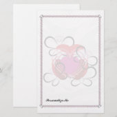 Vlindermin | Beat Of Love Medley Briefpapier (Voorkant / Achterkant)
