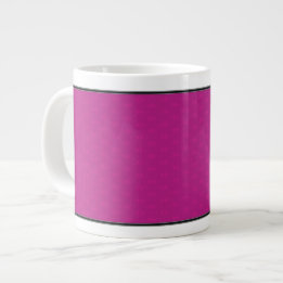 Vlindermin | Magenta Kant Rand Grote Koffiekop