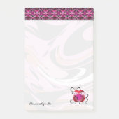 Vlindermin | Slaag Van De Liefde Abstracte Liefde Post-it® Notes (Voorkant)