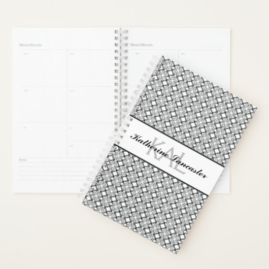 Vlindermin | Zwarte Kant 1 Persoonlijk Planner (Display)
