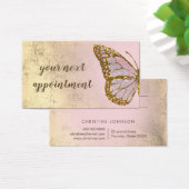 vlindermodel visitekaartje (Bureau)