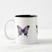 vlindermok tweekleurige koffiemok (Links)