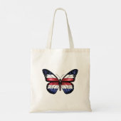 Vlindermonarchvlag van Costa Rica Tote Bag (Achterkant)