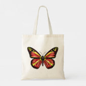 Vlindermonarchvlag van Macedonië Tote Bag (Achterkant)