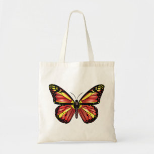 Vlindermonarchvlag van Macedonië Tote Bag