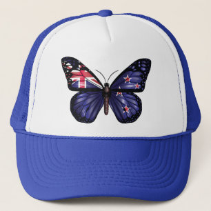 Vlindermonarchvlag van Nieuw-Zeeland Trucker Pet