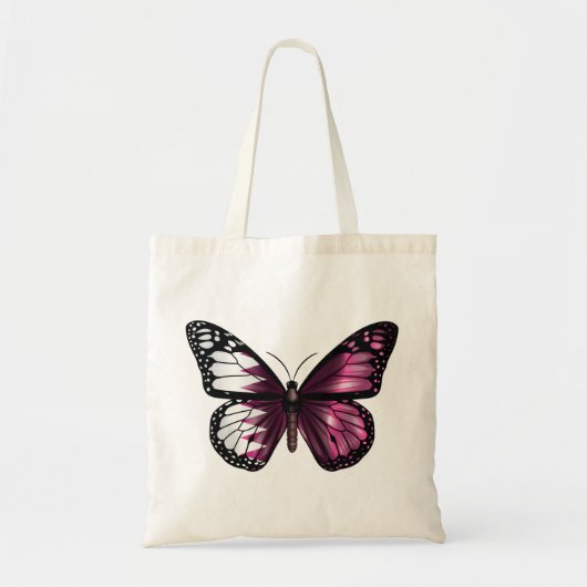 Vlindermonarchvlag van Qatar Tote Bag (Voorkant)
