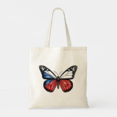 Vlindermonarchvlag van Tsjechië Tote Bag (Achterkant)